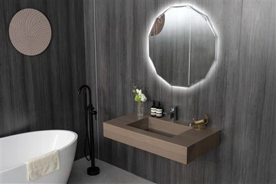 Chav Dej Slate Mirror Countertop